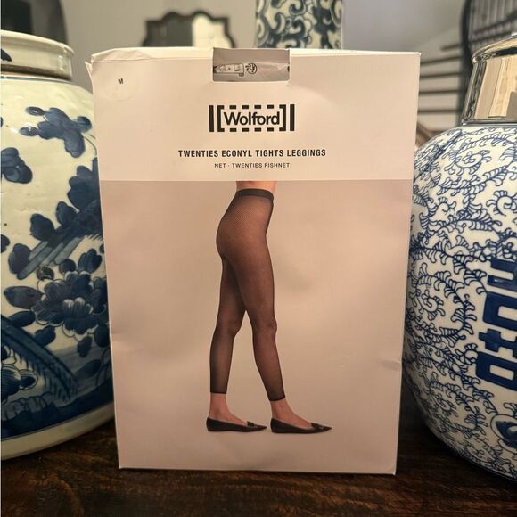 NWT Wolford TWENTIES ECONYL TIGHTS LEGGINGS
NET • TWENTIES FISHNET medium - Picture 4 of 7